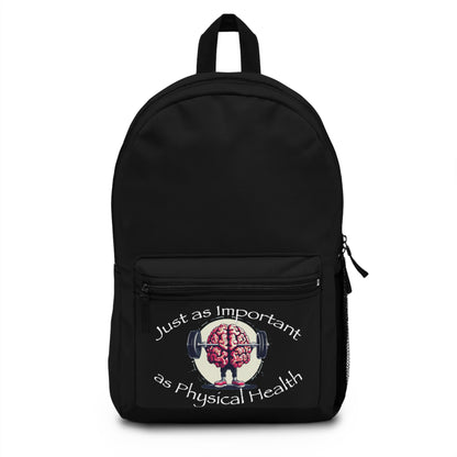 Mental Health Muscle Silhouette Backpack