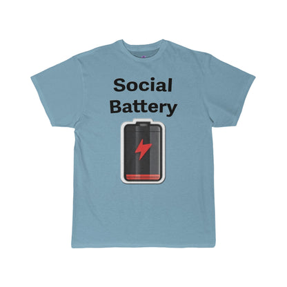 Social Battery Low Men's Short Sleeve Tee