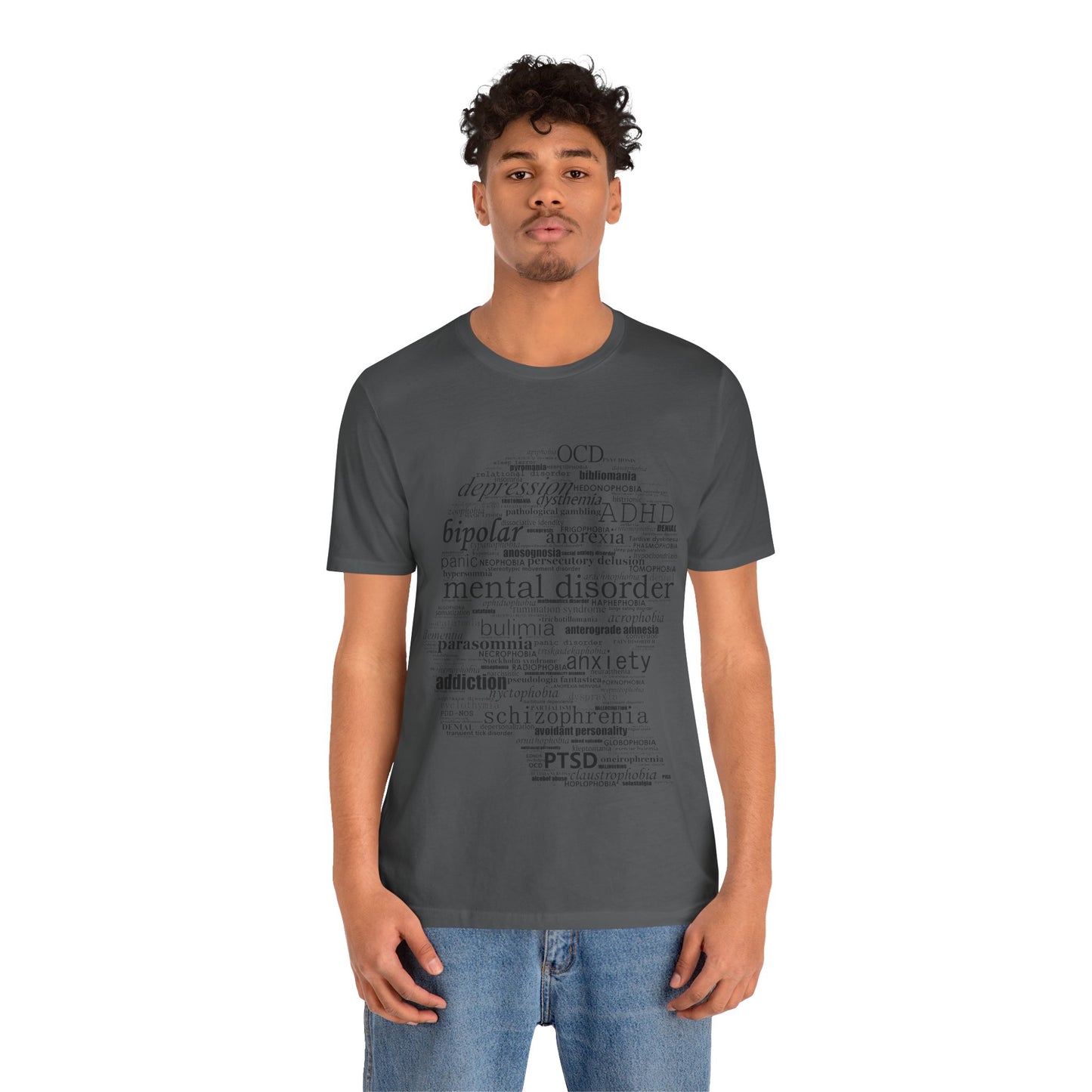 Mental Disorder Silhouette T-Shirt