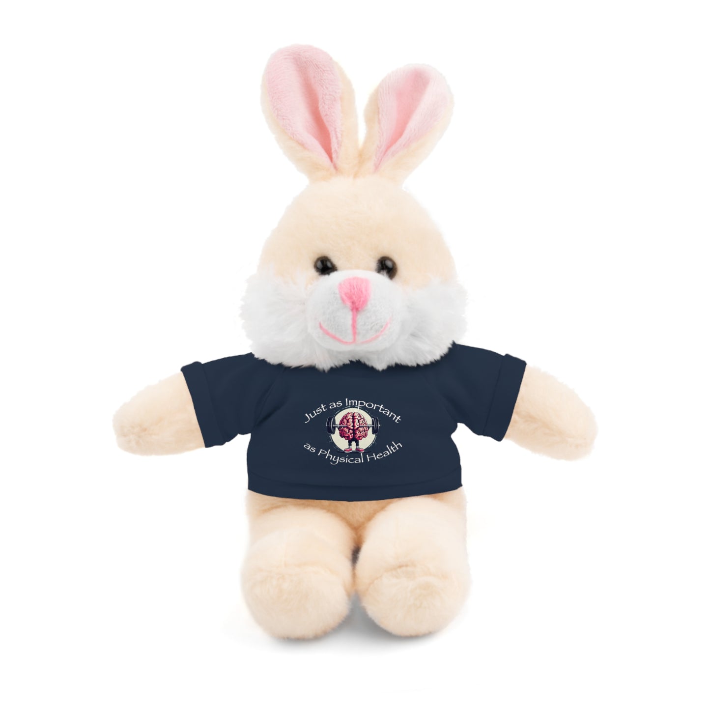 Mental Health Muscle Stuffed Animals with Tee