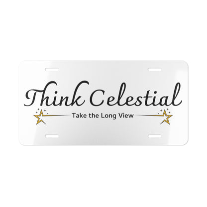 Think Celestial Vanity Plate