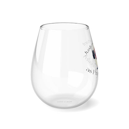 Mental Health Muscle 12oz Stemless Wine Glass