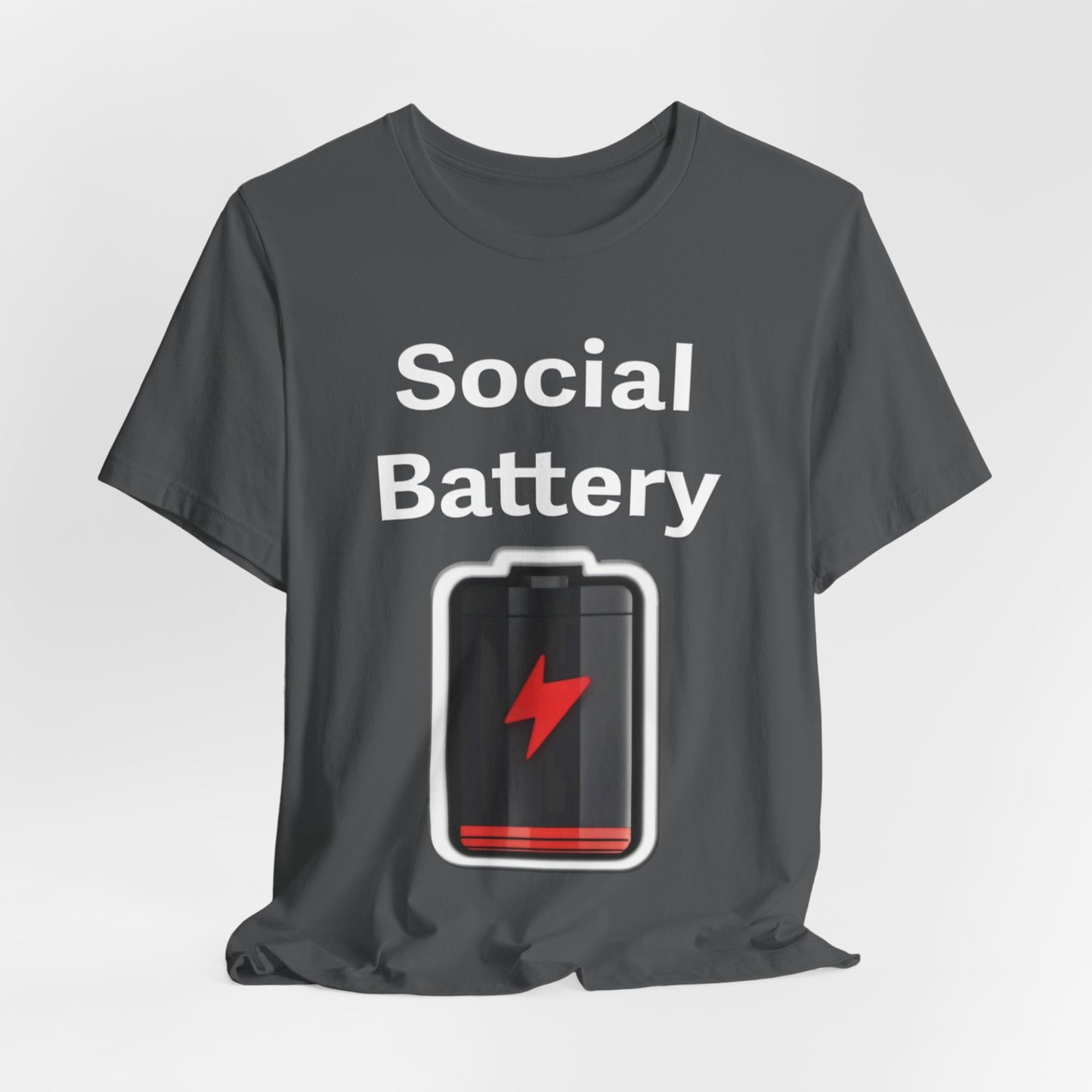 Social Battery Low T-Shirt