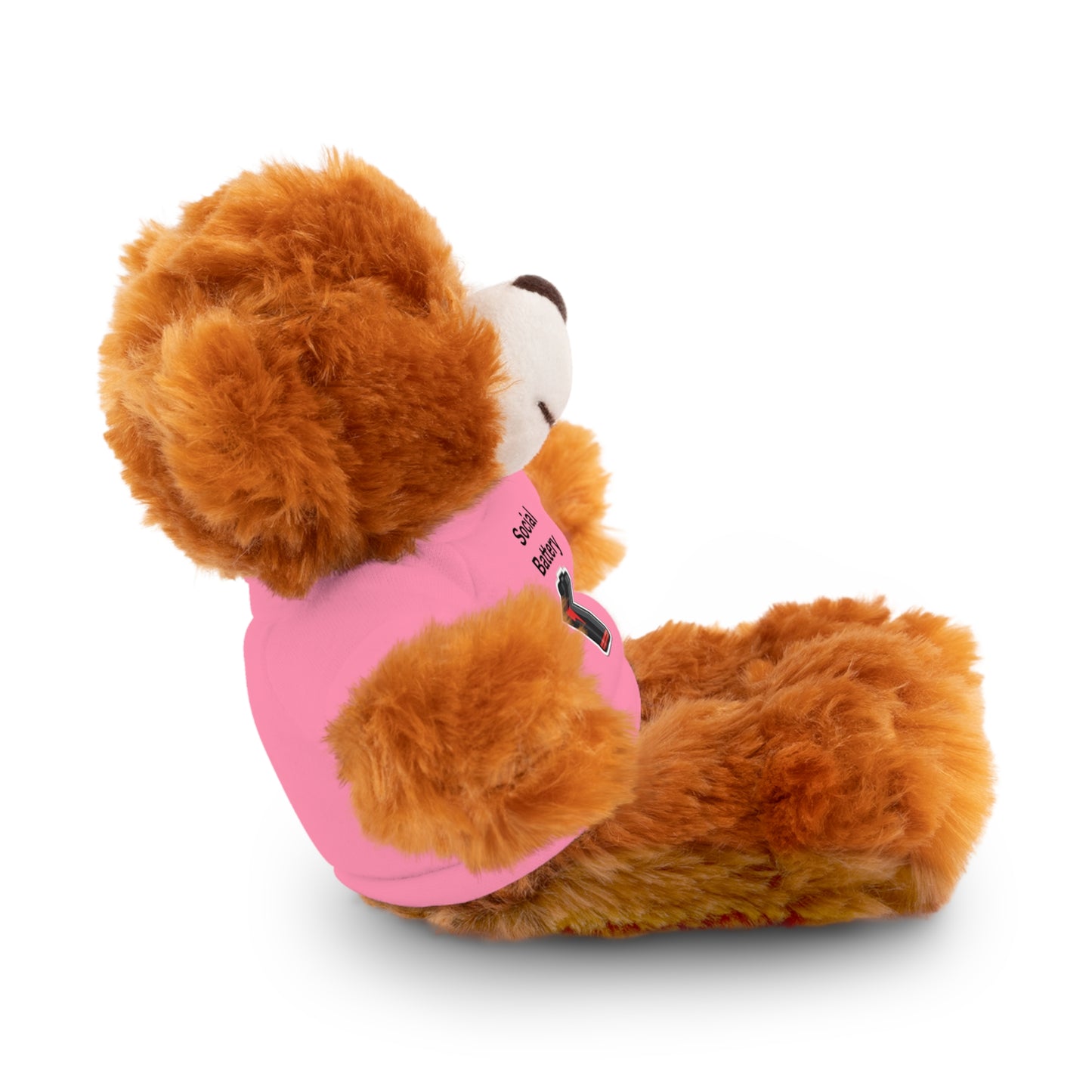 Social Battery Low Stuffed Animals with Tee