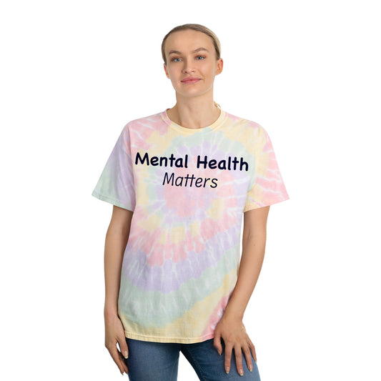 Mental Health Matters Tie-Dye Tee, Spiral