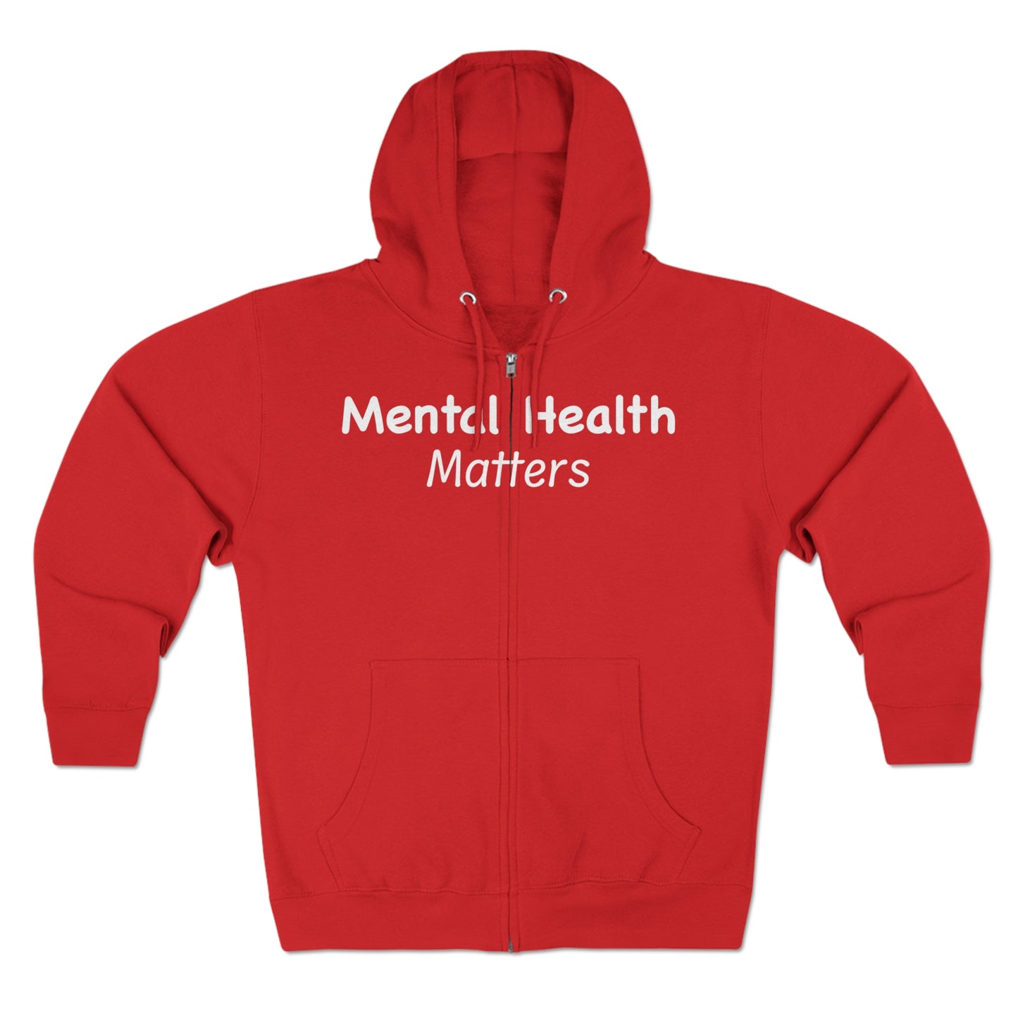 Mental Health Matters Unisex Zip Hoodie