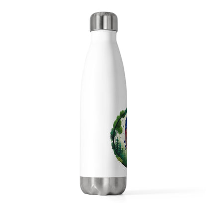 Semi-Colon Butterfly 20oz Insulated Bottle