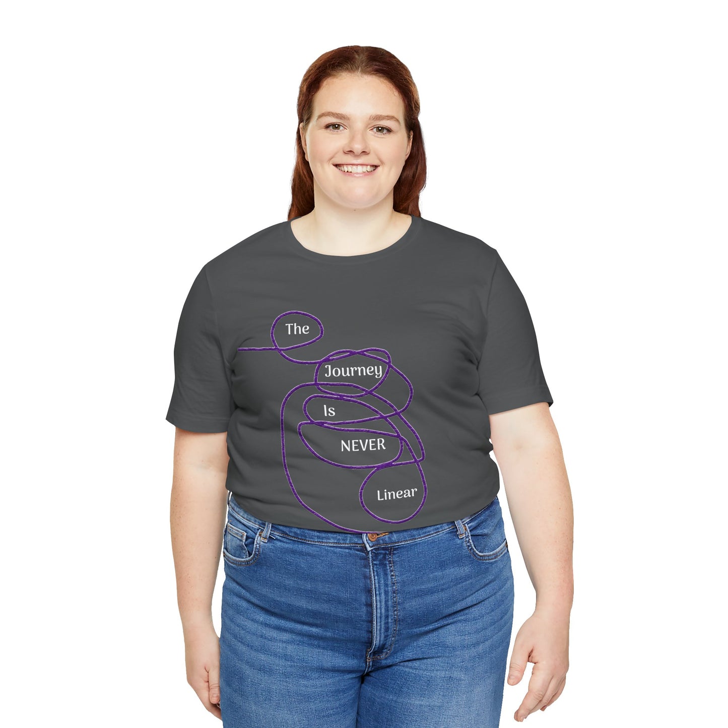 The Journey is Never Linear T-Shirt