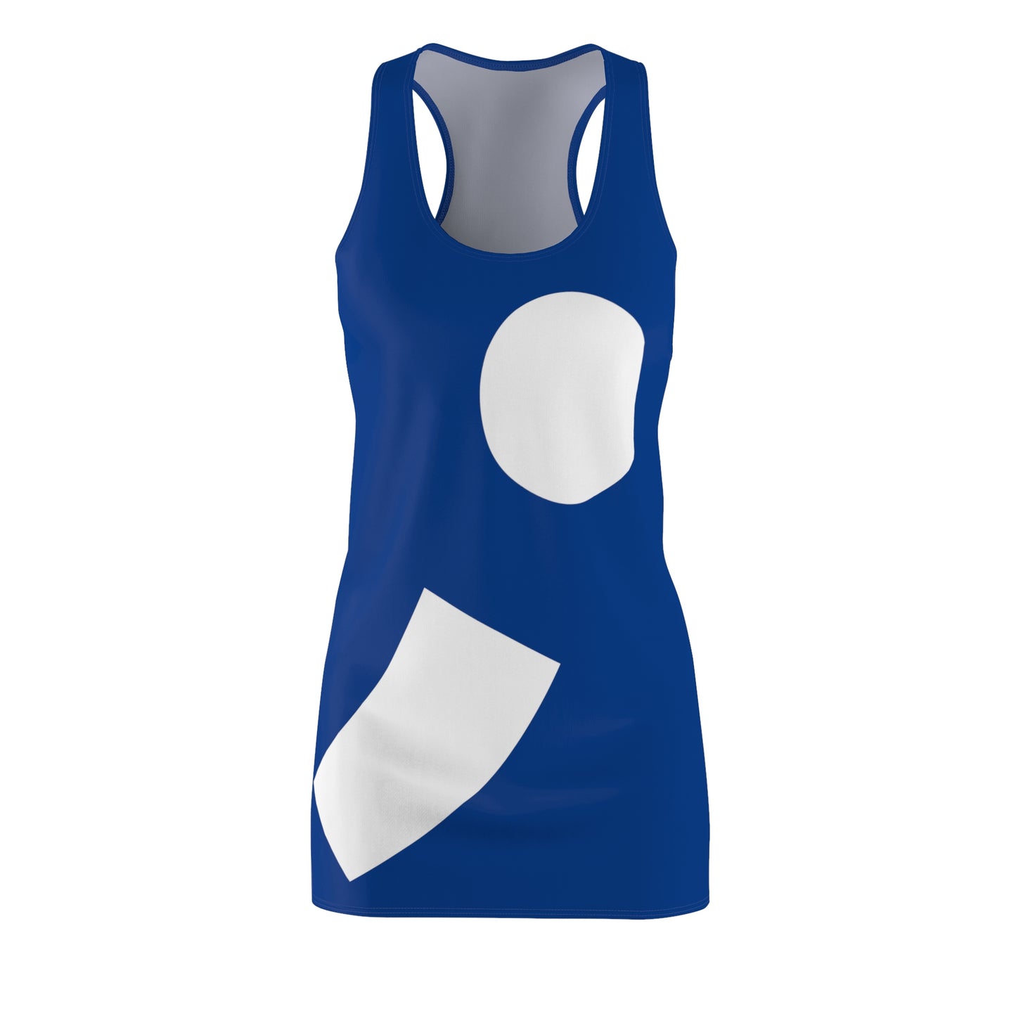 Semi-Colon ; Cut & Sew Racerback Dress (AOP)