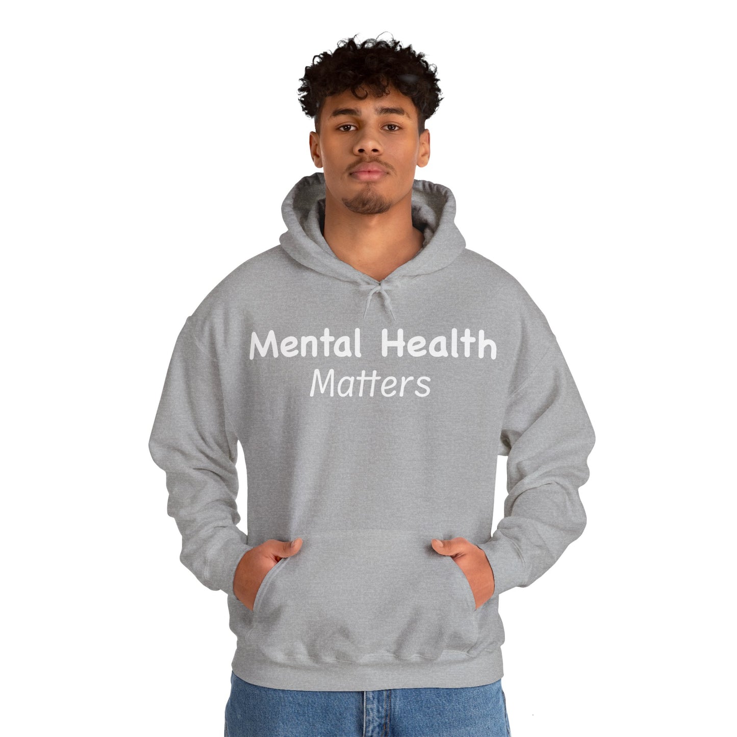 Mental Health Matters Heavy Blend™ Hooded Sweatshirt