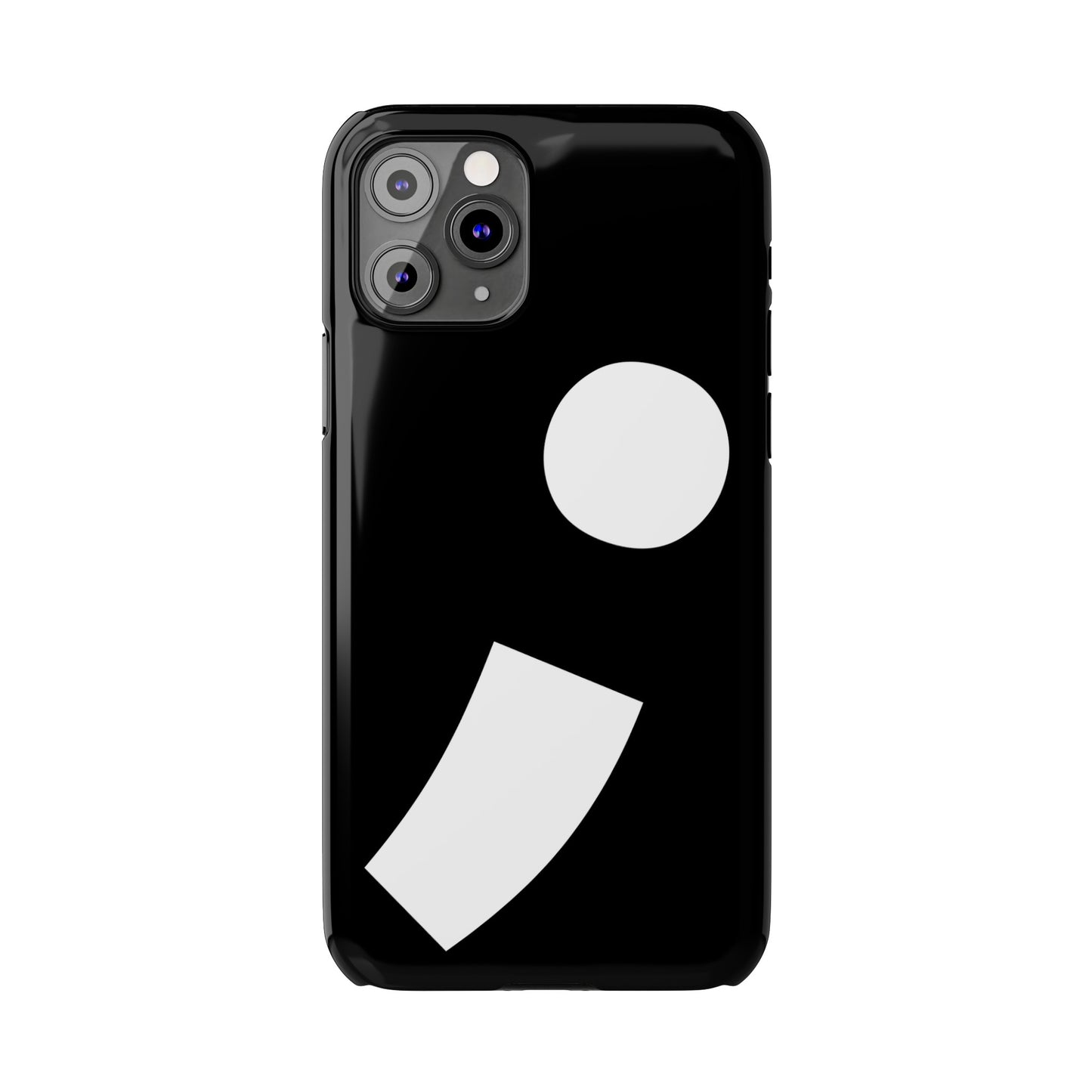 Semi-Colon ; Slim Phone Cases