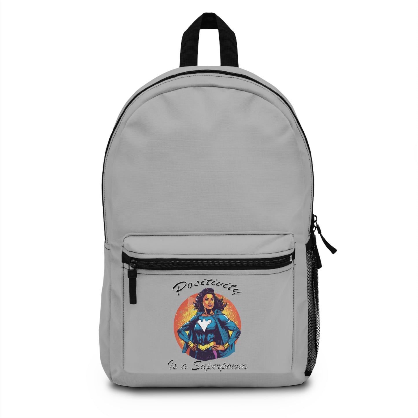 Positivity is a Superpower Female Superhero Backpack