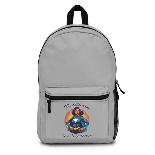 Positivity is a Superpower Female Superhero Backpack