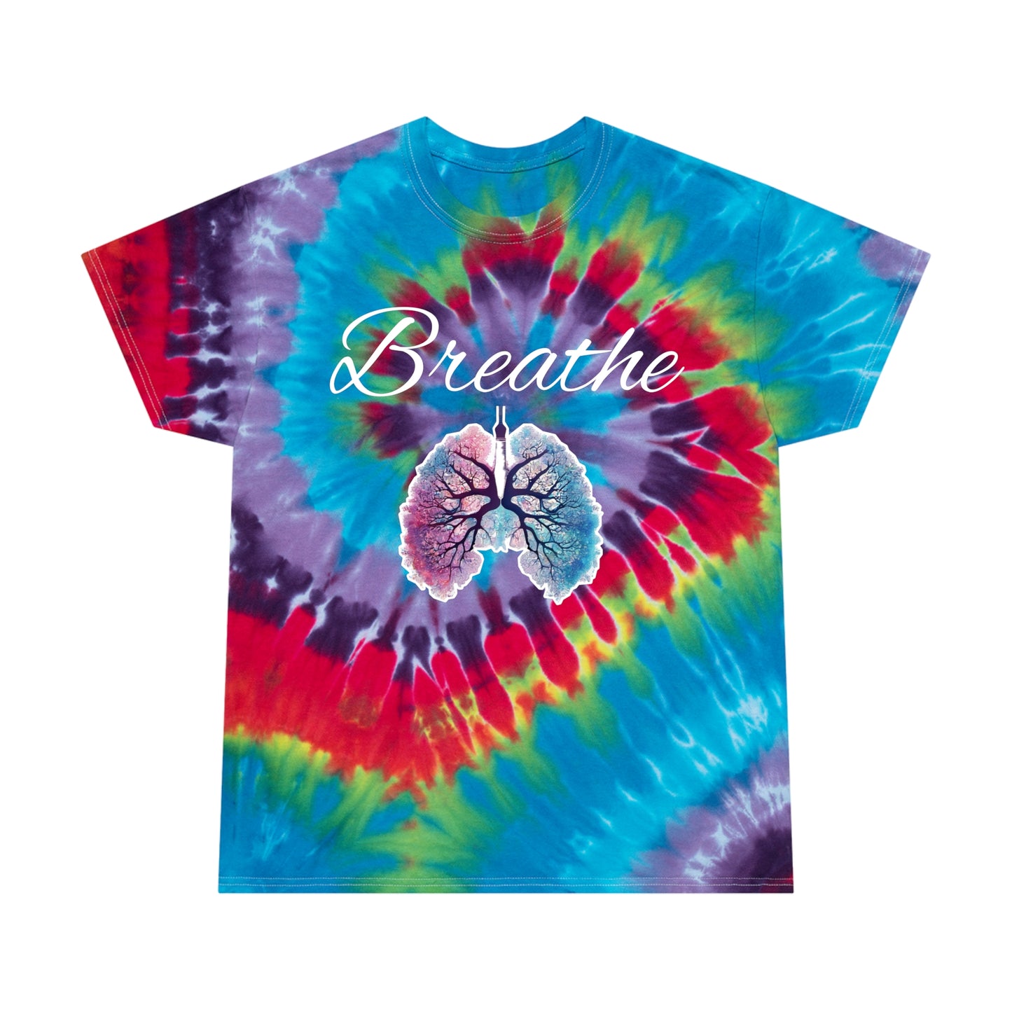 Breathe Tie-Dye Tee, Spiral