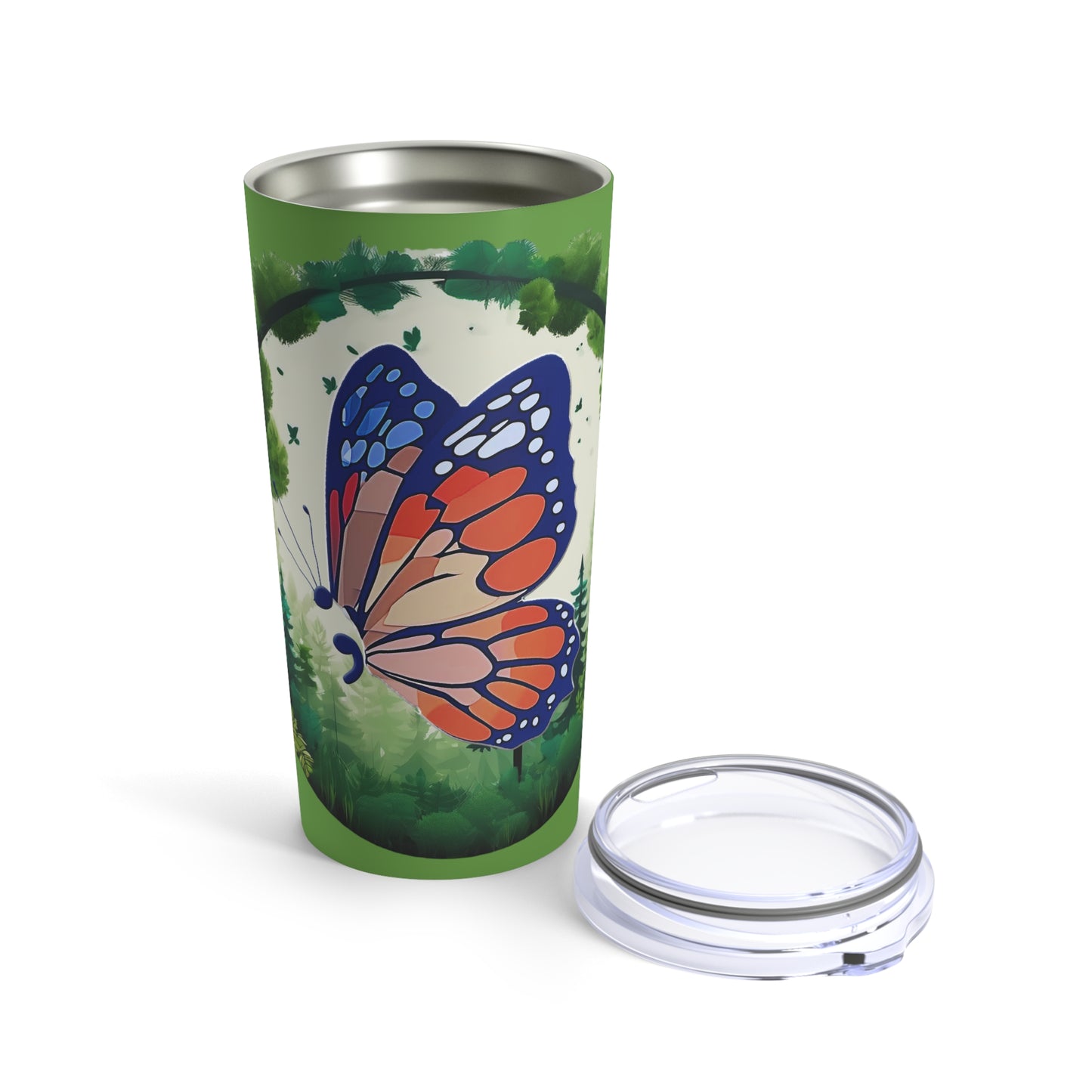 Semi-Colon Butterfly 20oz Tumbler