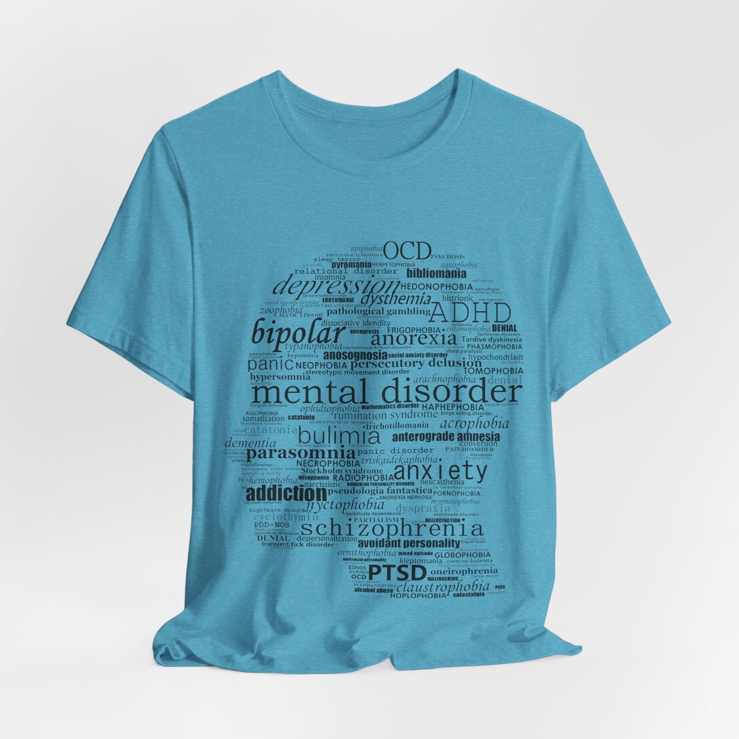 Mental Disorder Silhouette T-Shirt