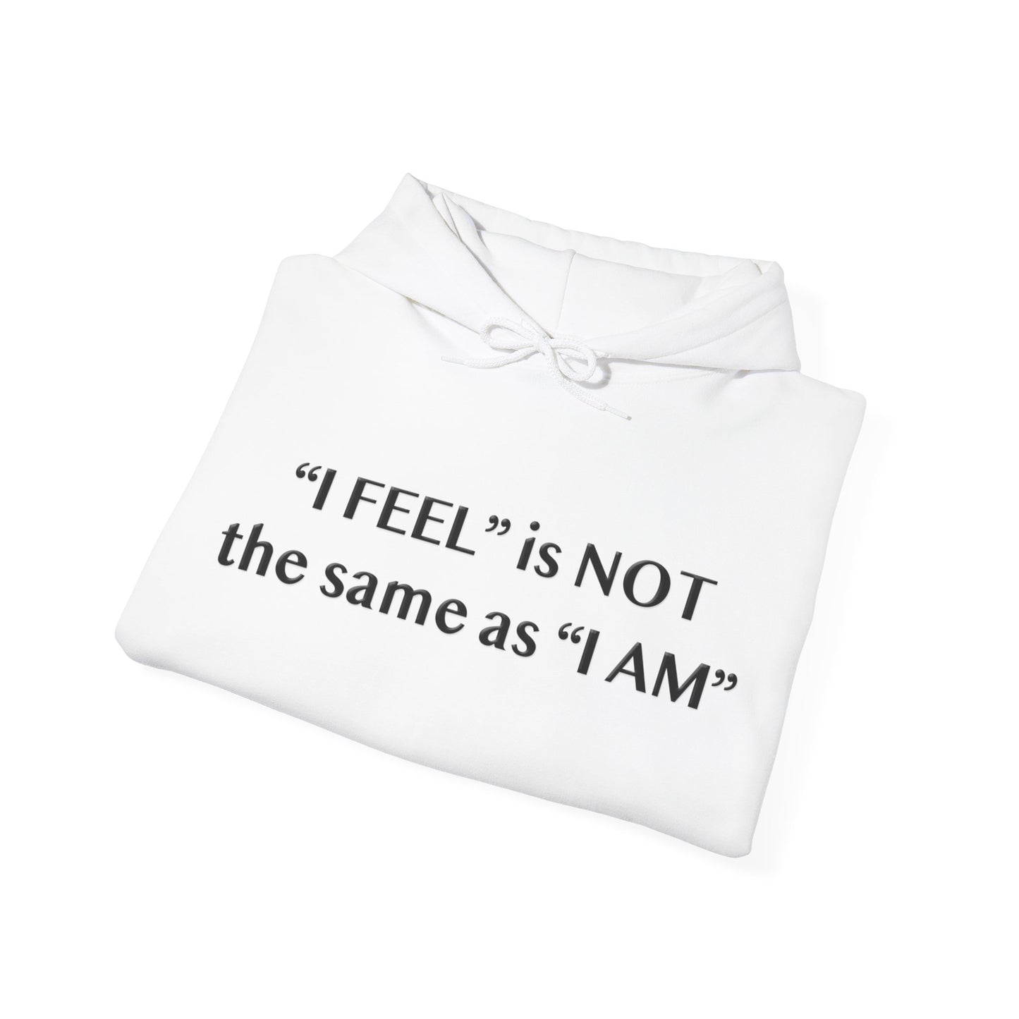 I Feel is Not the same as I Am Heavy Blend™ Hooded Sweatshirt