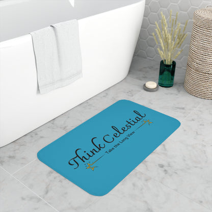 Think Celestial Memory Foam Bath Mat