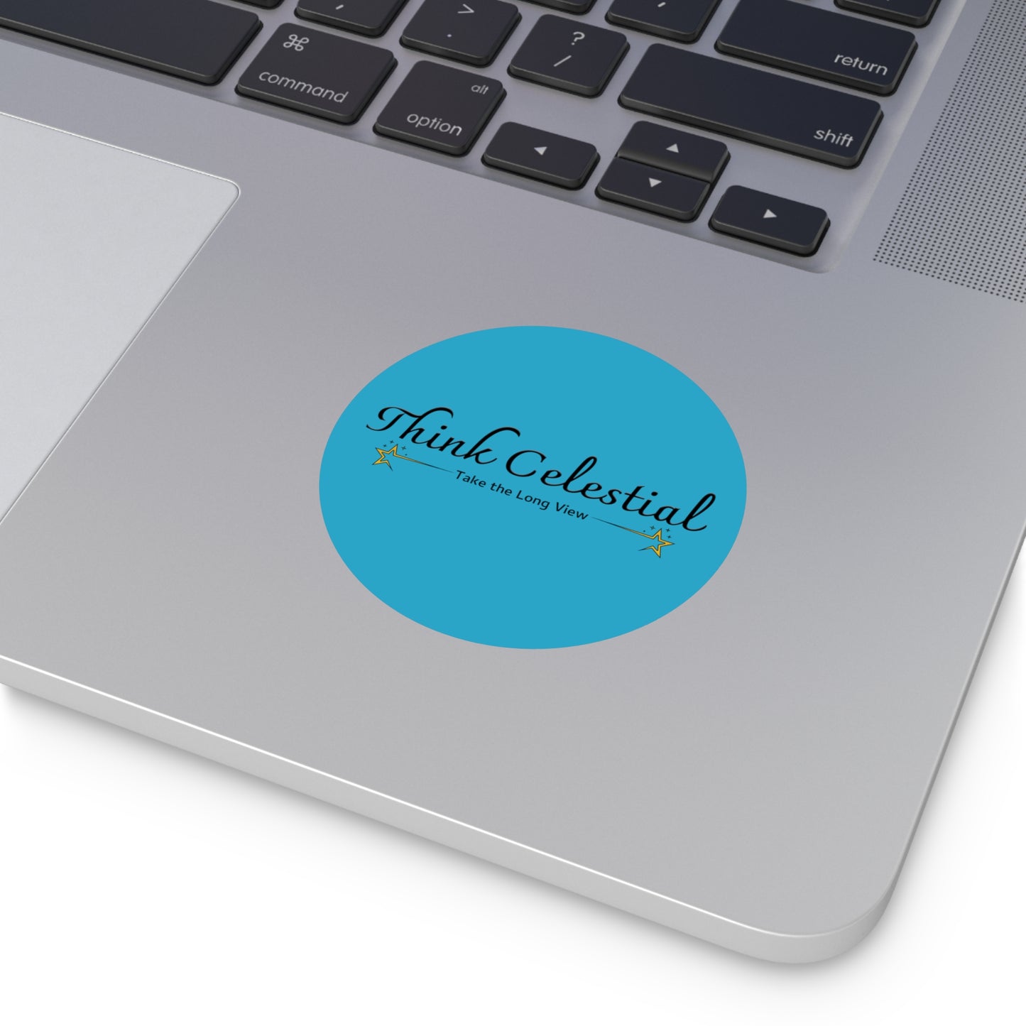 Think Celestial Round Vinyl Stickers