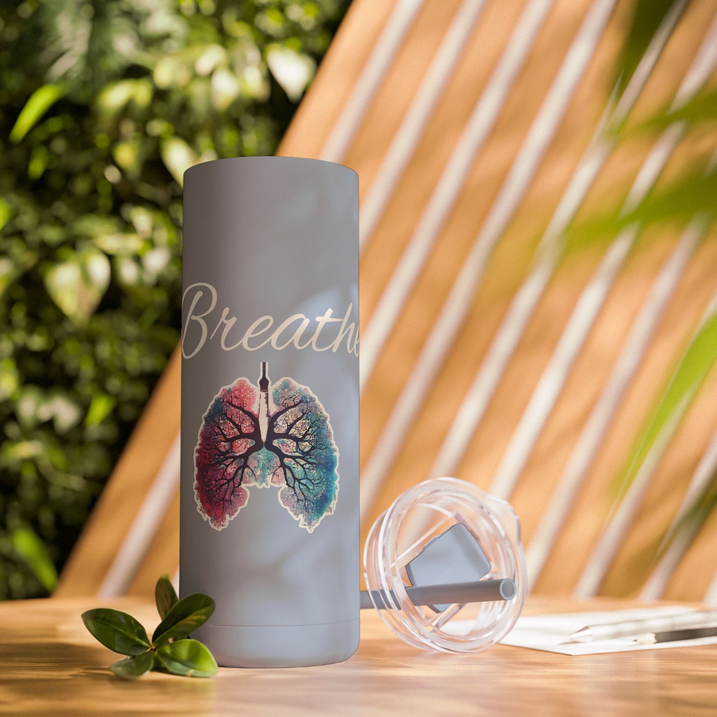 Breathe Skinny Matte Tumbler, 20oz