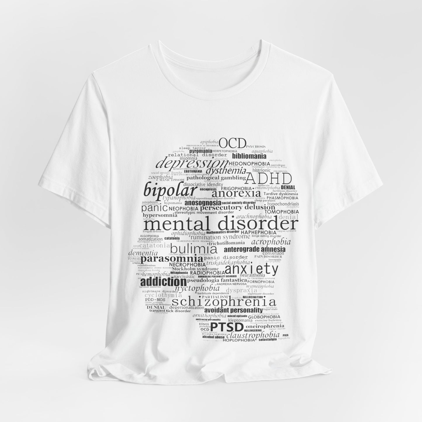 Mental Disorder Silhouette T-Shirt