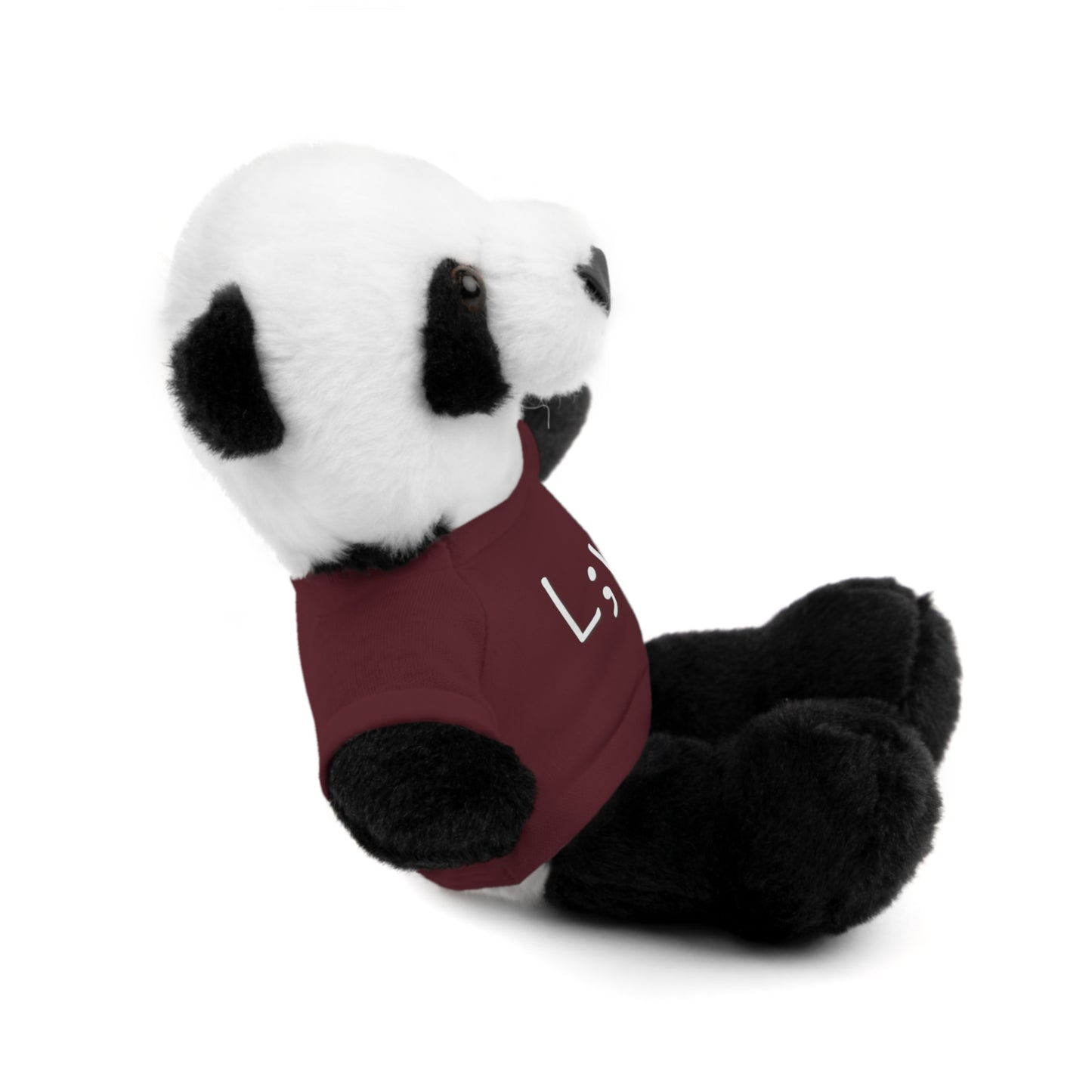 Semi-Colon L;ve Stuffed Animals with Tee