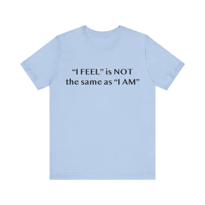 I Feel is Not the same as I Am T-Shirt