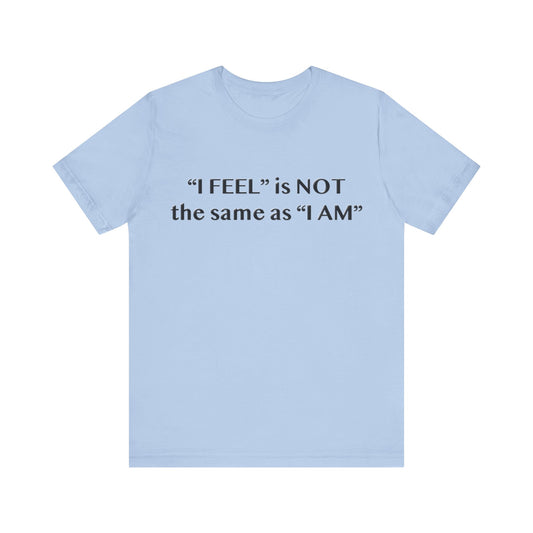 I Feel is Not the same as I Am T-Shirt