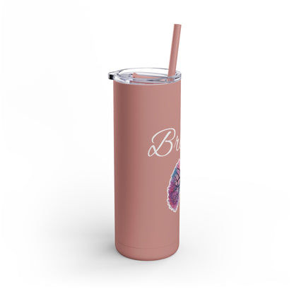 Breathe Skinny Matte Tumbler, 20oz