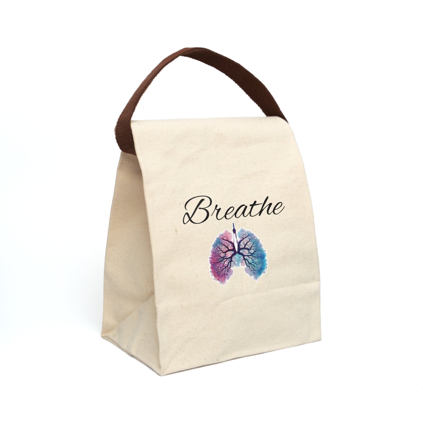 Breathe Canvas Lunch Bag With Strap