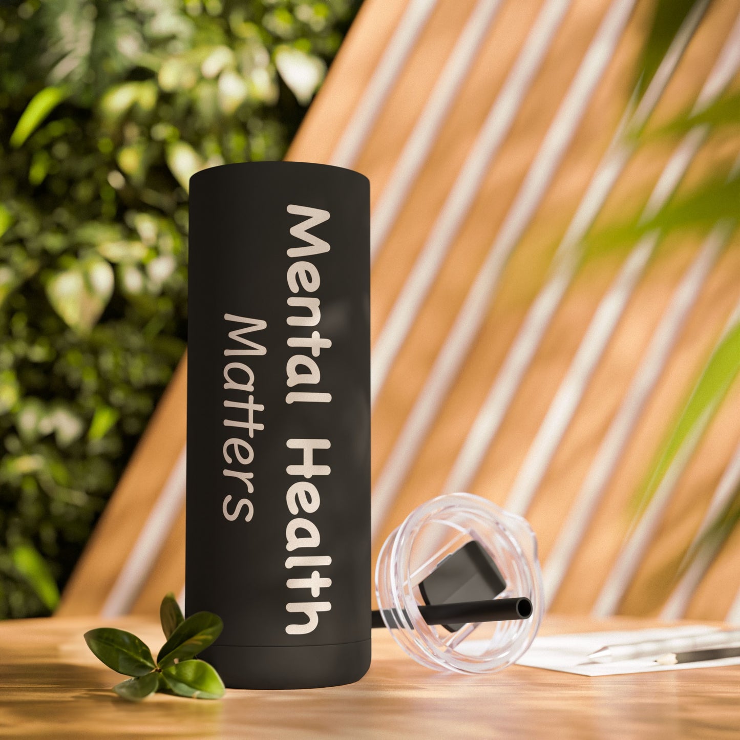 Mental Health Matters Skinny Matte Tumbler, 20oz