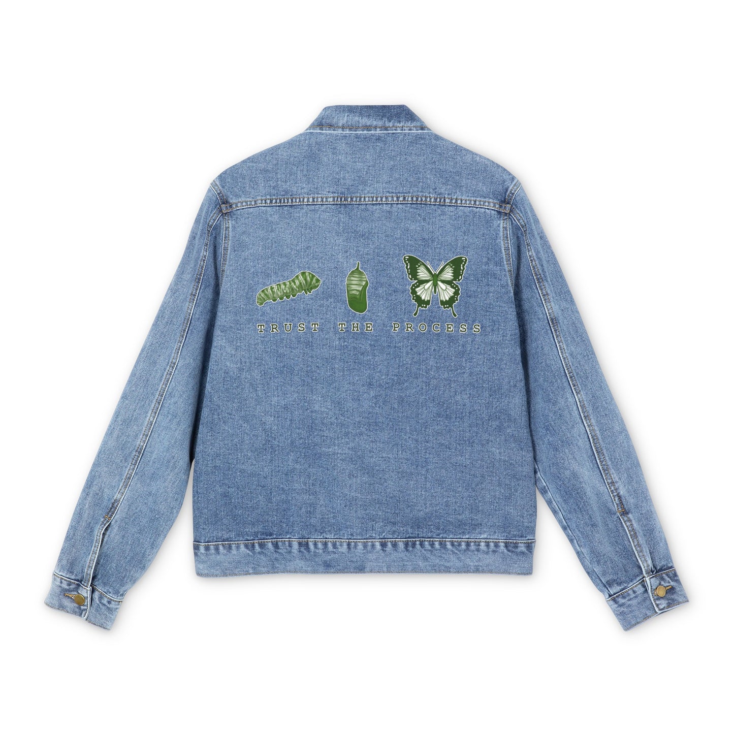 Trust The Process Men's Denim Jacket