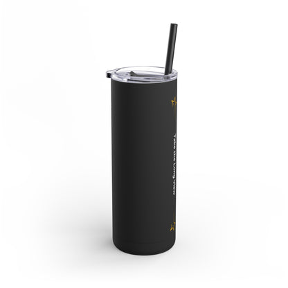 Think Celestial Skinny Matte Tumbler, 20oz