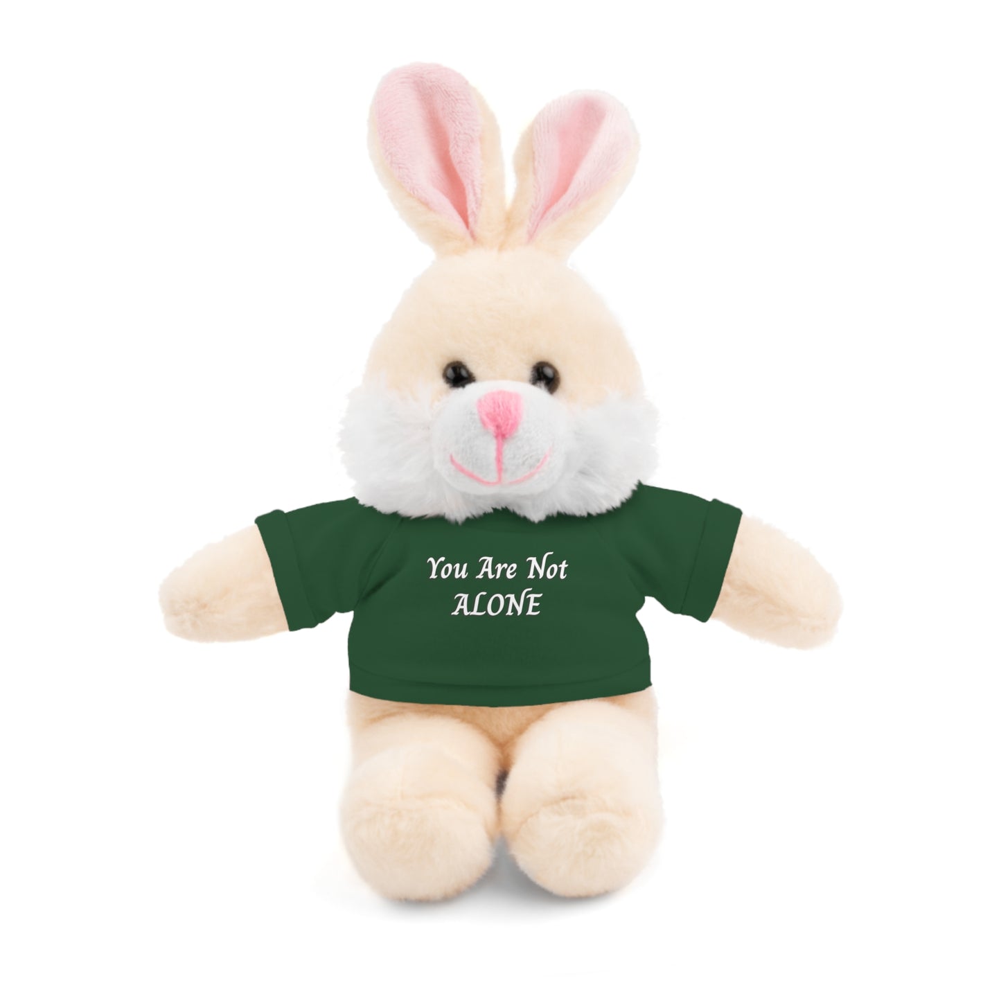 You Are Not Alone Stuffed Animals with Tee