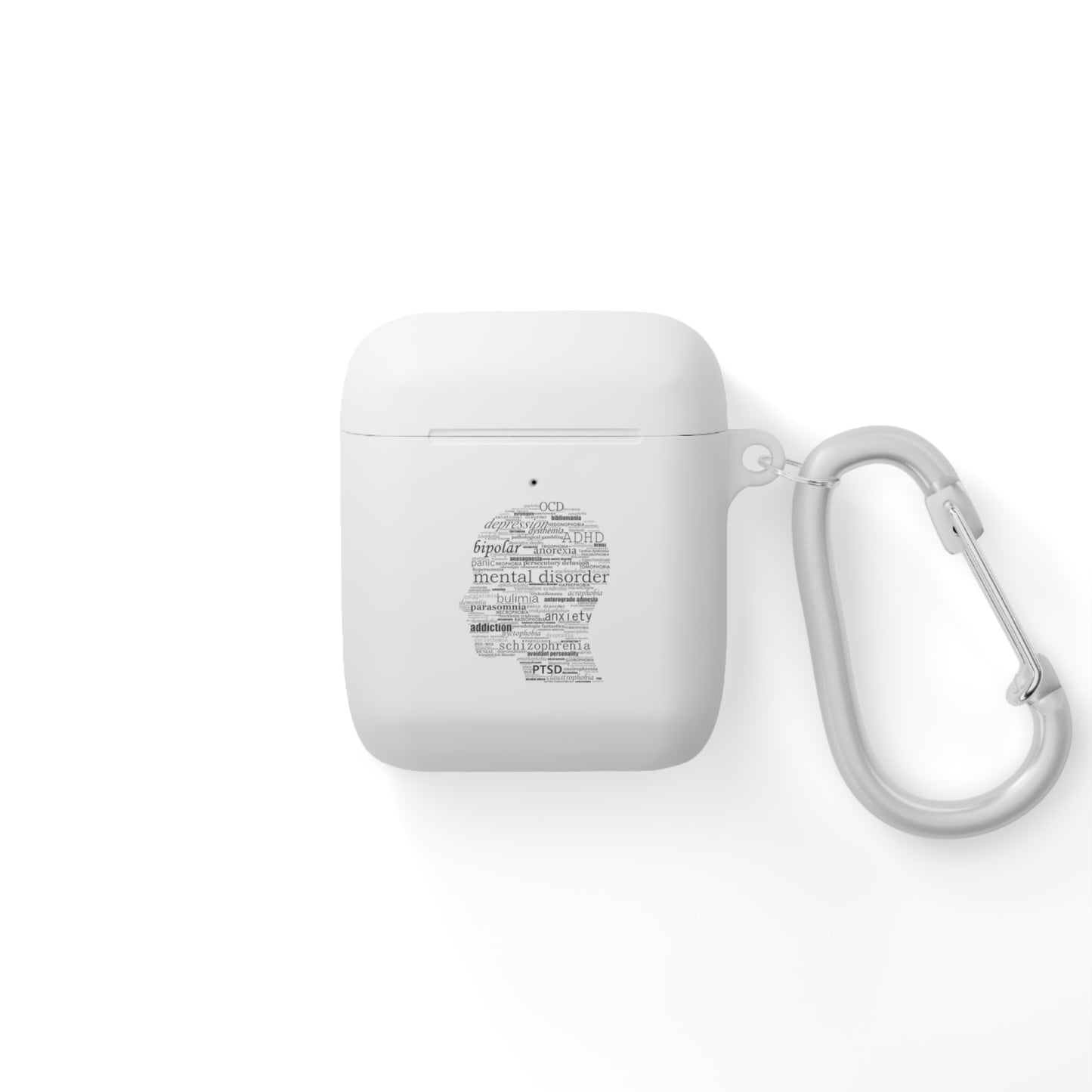 Mental Disorder Silhouette AirPods and AirPods Pro Case Cover