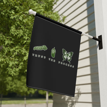 Trust The Process Garden & House Banner