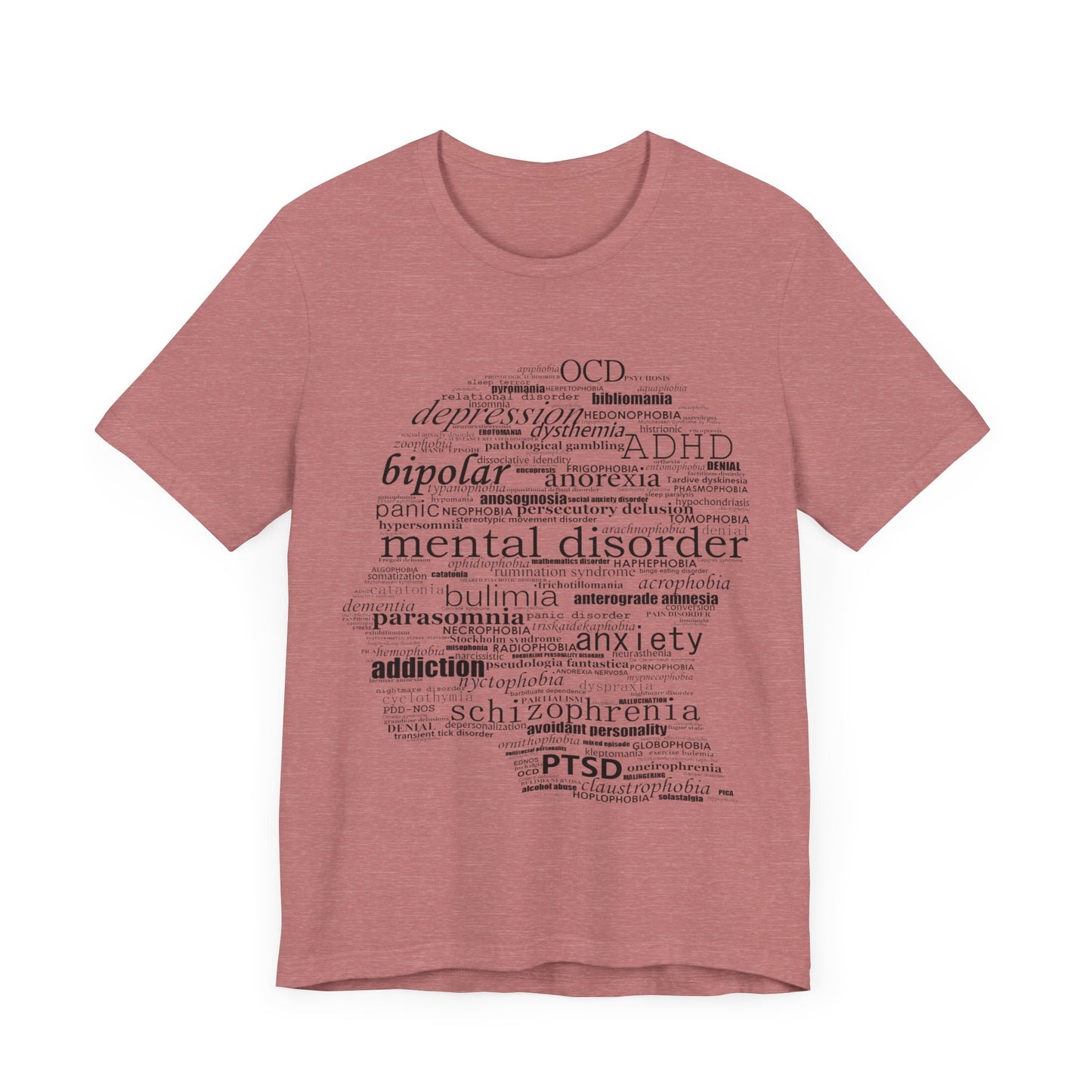 Mental Disorder Silhouette T-Shirt