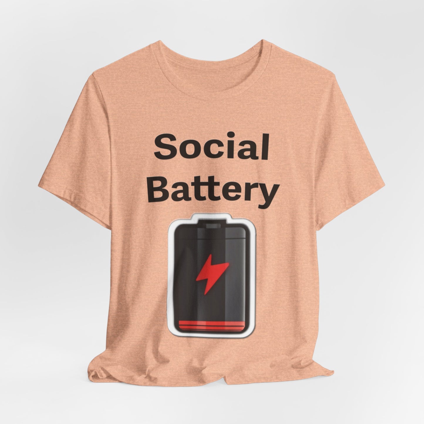 Social Battery Low T-Shirt