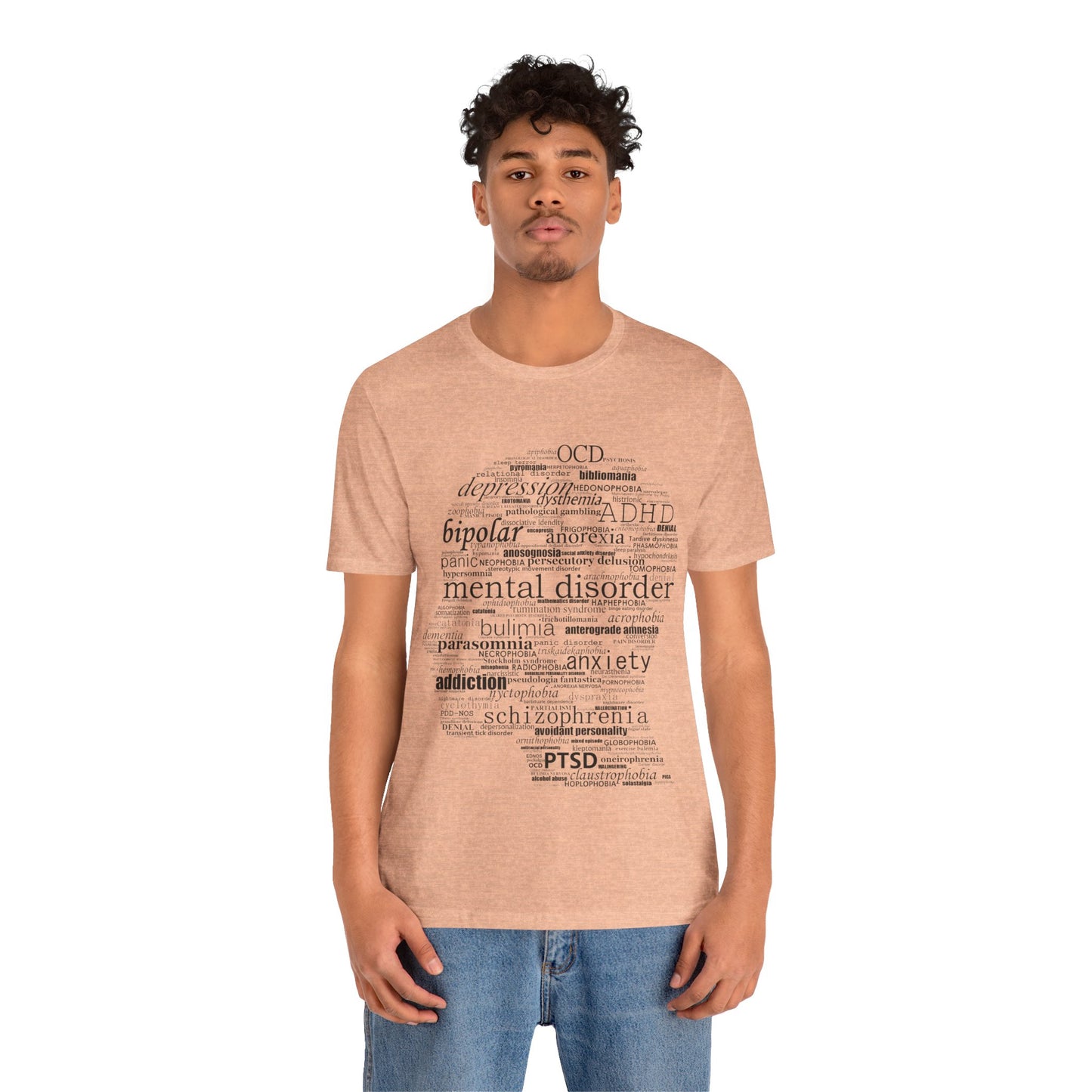 Mental Disorder Silhouette T-Shirt