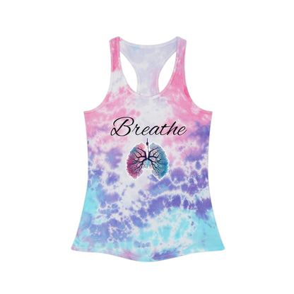 Breathe Tie Dye Racerback Tank Top