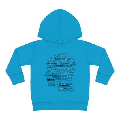 Mental Disorder Silhouette Pullover Fleece Hoodie