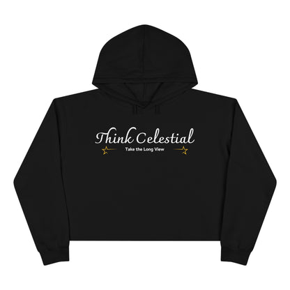 Think Celestial Crop Hoodie