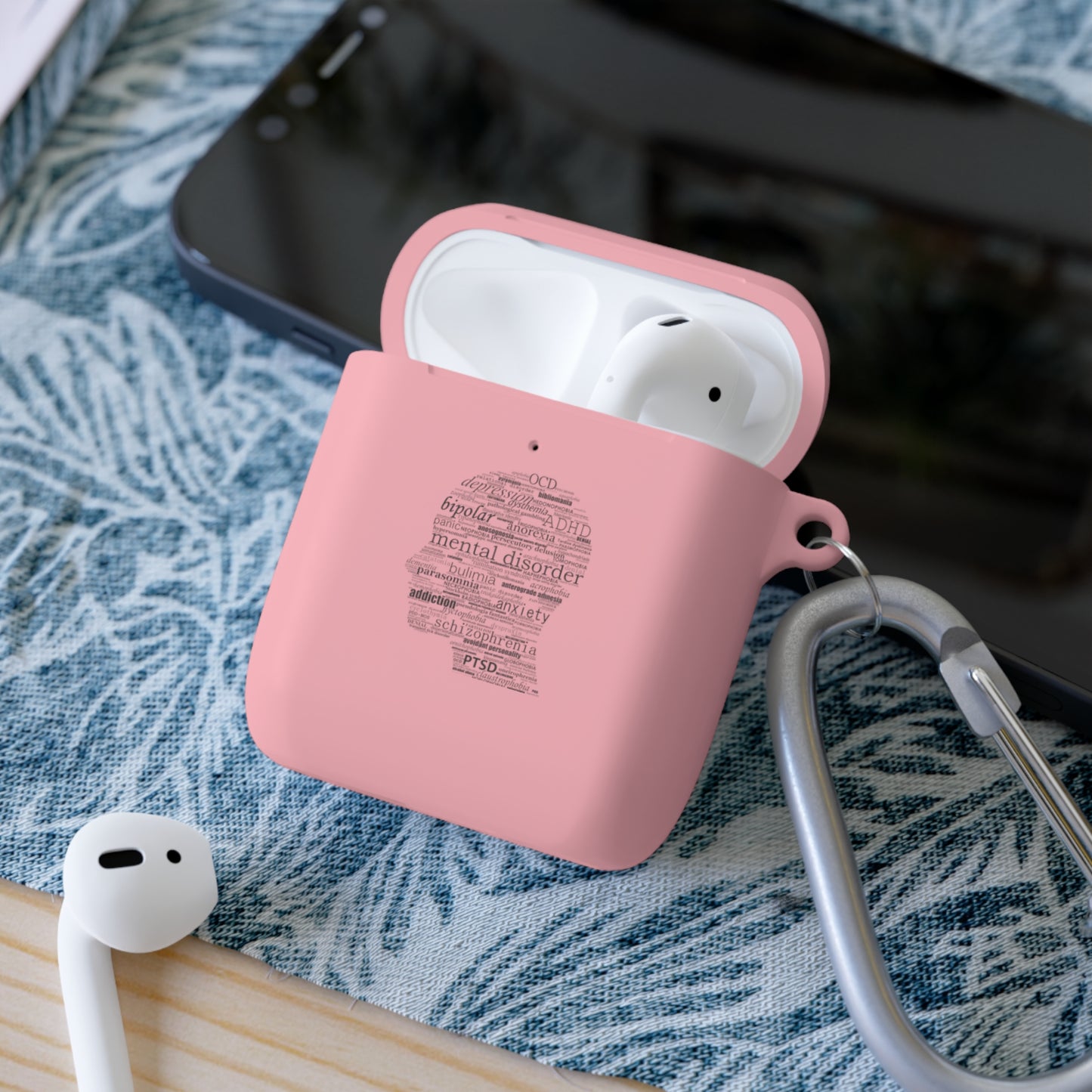 Mental Disorder Silhouette AirPods and AirPods Pro Case Cover