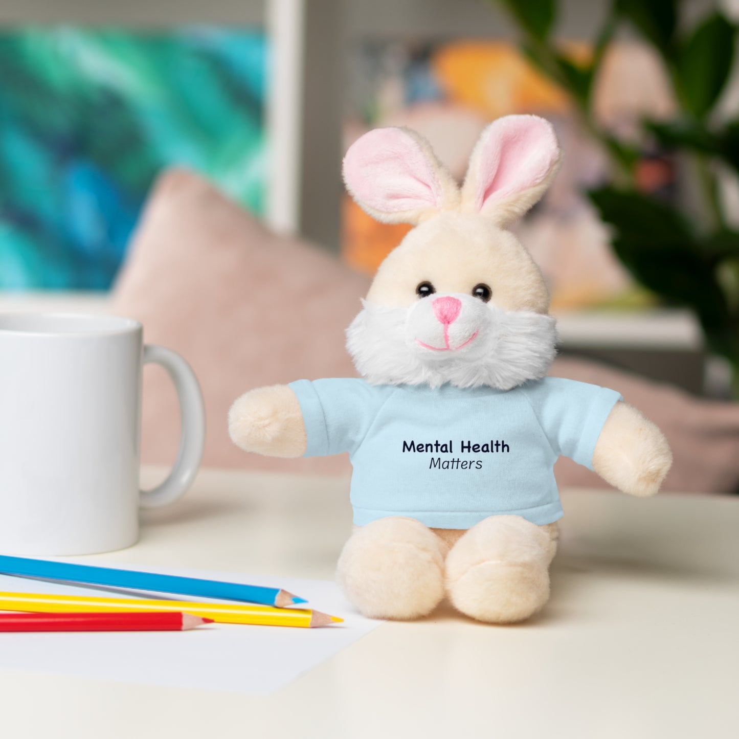 Mental Health Matters Stuffed Animals with Tee