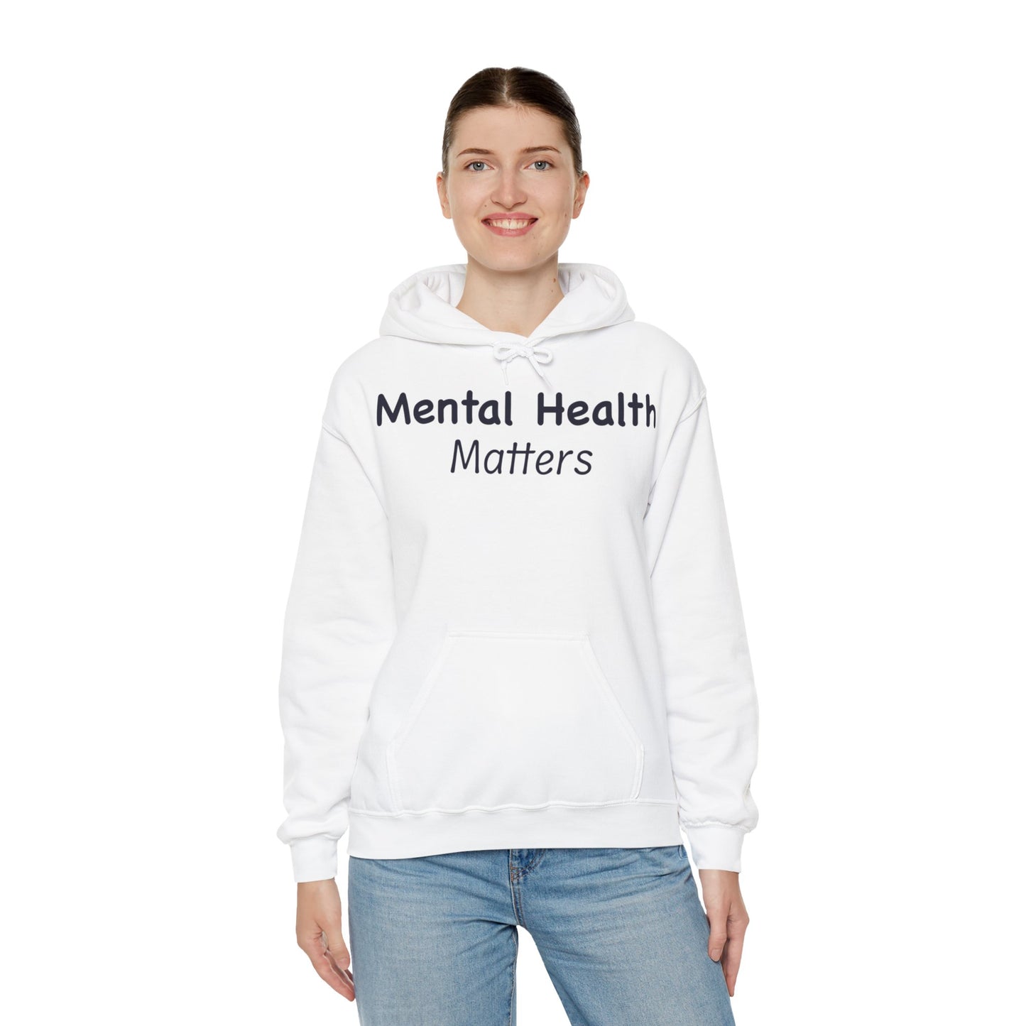 Mental Health Matters Heavy Blend™ Hooded Sweatshirt