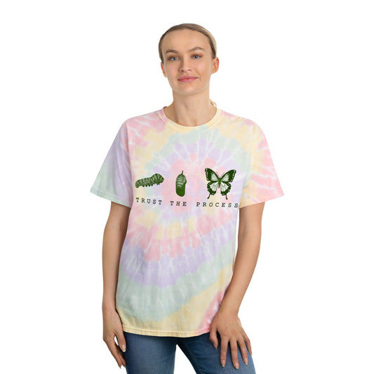 Trust The Process Tie-Dye Tee, Spiral