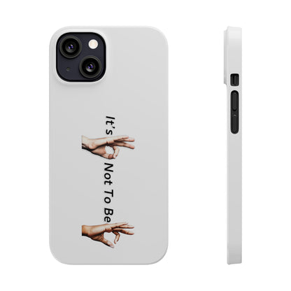 It's OK Not To Be OK Hands Slim Phone Cases