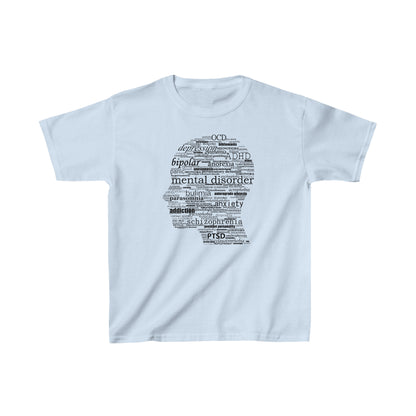 Mental Disorder Silhouette Kids Heavy Cotton™ Tee