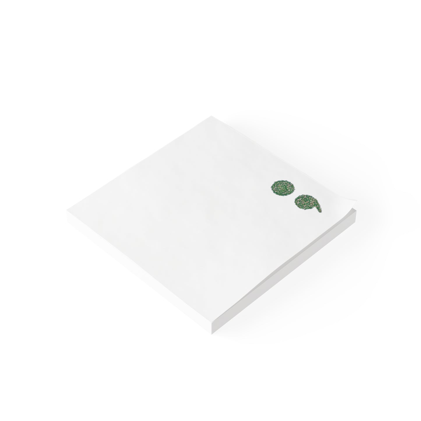 Flowers Semi-Colon Post-it® Note Pads