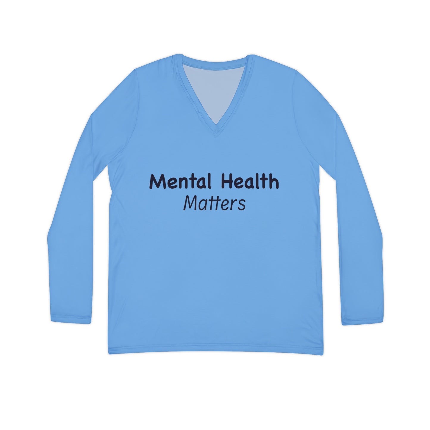 Mental Health Matters Long Sleeve V-neck Shirt